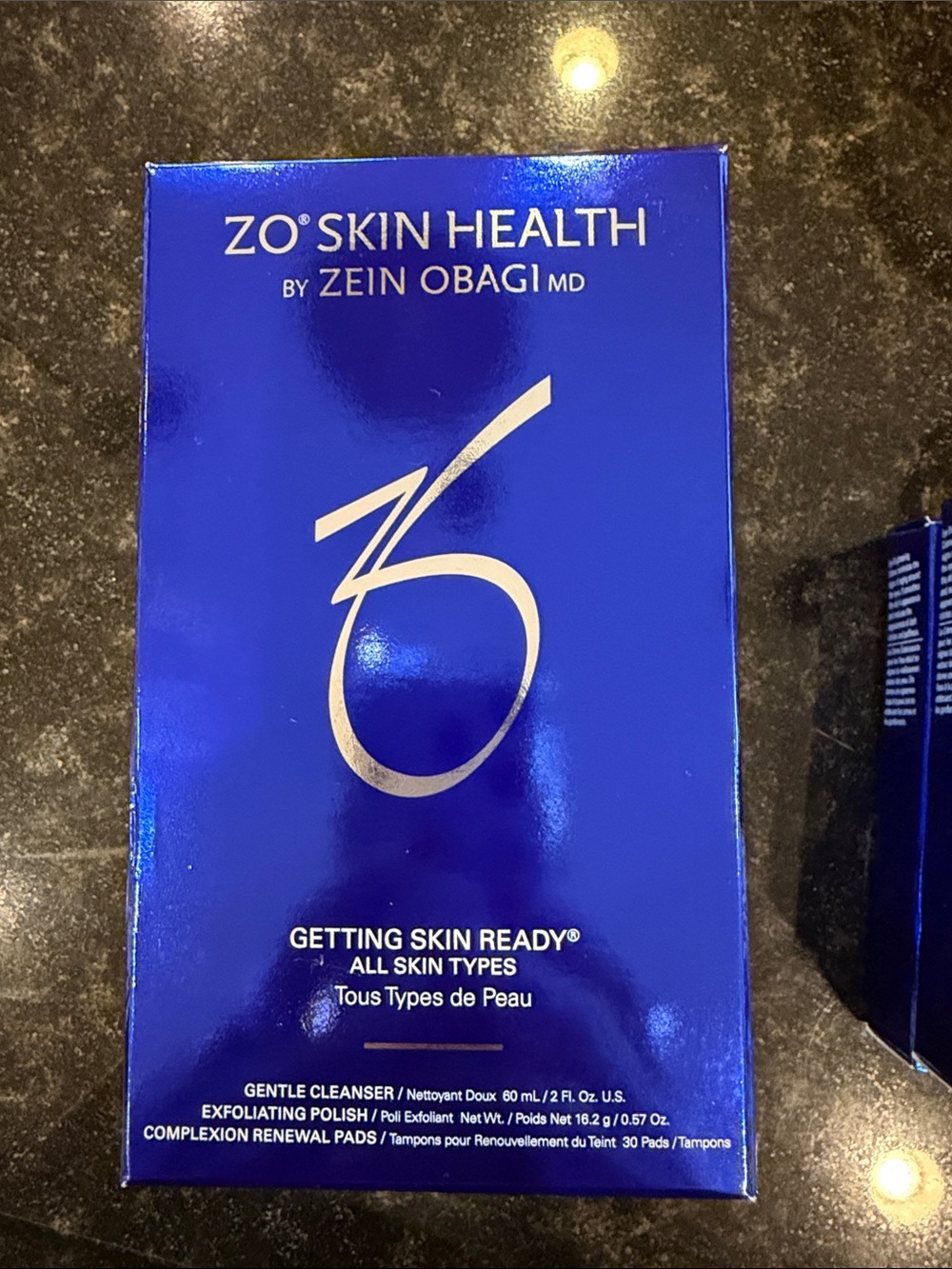 ZO Skin Health Getting Skin Ready Gentle Cleanser & Exfoliating Polish – Blue